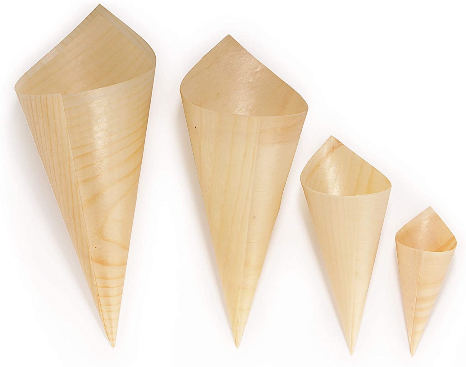 Disposable Wood Cones