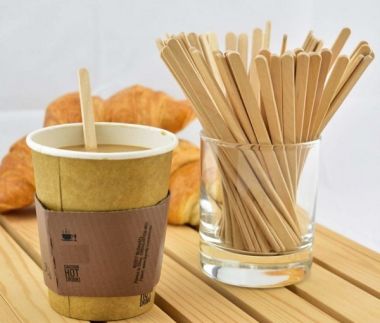 Wood Coffee Stirrer