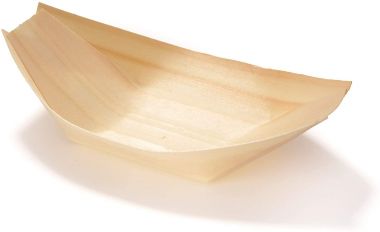 Disposable Wood Boat Plates/Dishes