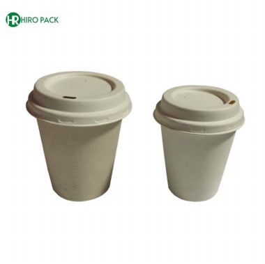 8oz sugarcane pulp biodegradable paper cup 240ml 250ml 260ml